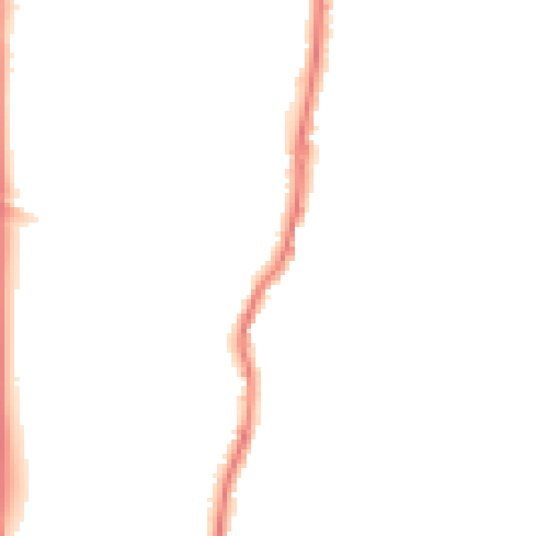 Night-time road noise heatmap for EN10 6DH