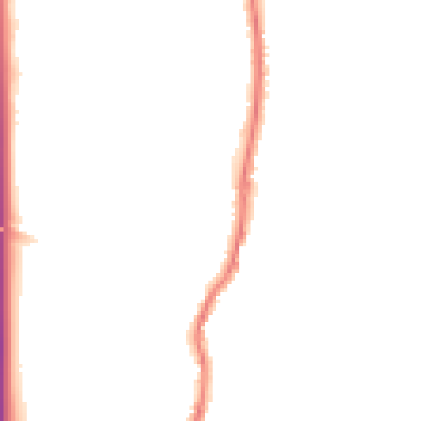 Night-time road noise heatmap for EN10 6GU