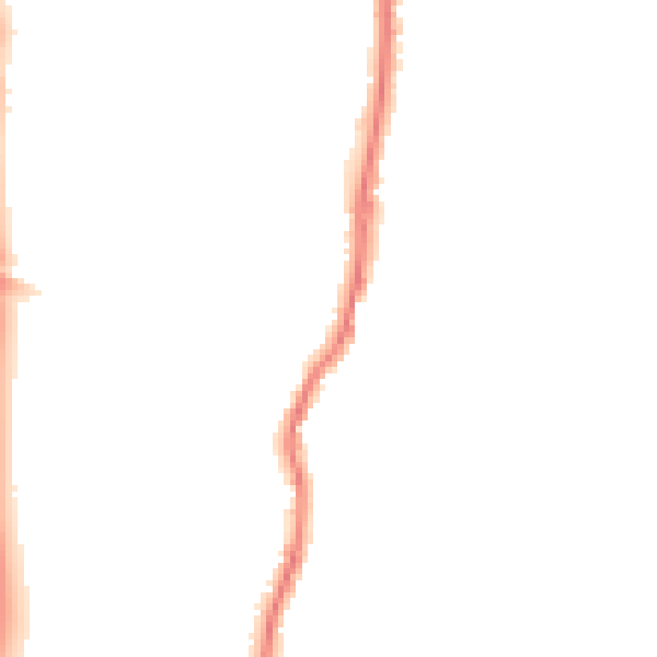 Night-time road noise heatmap for EN10 6JW