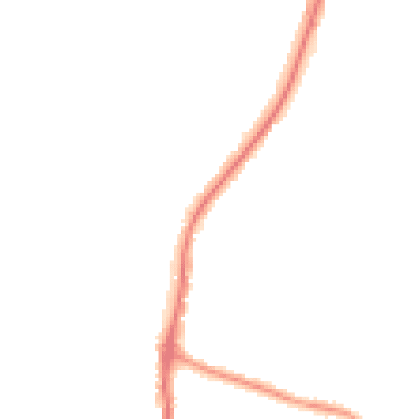 Night-time road noise heatmap for EN10 7FJ