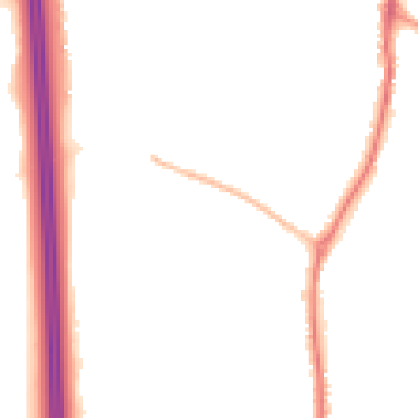 Night-time road noise heatmap for EN10 7HJ