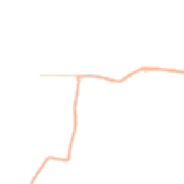 Daytime road noise heatmap for EN10 7WE