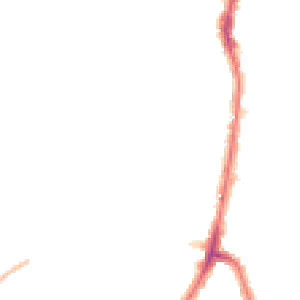 Night-time road noise heatmap for EN3 4BJ