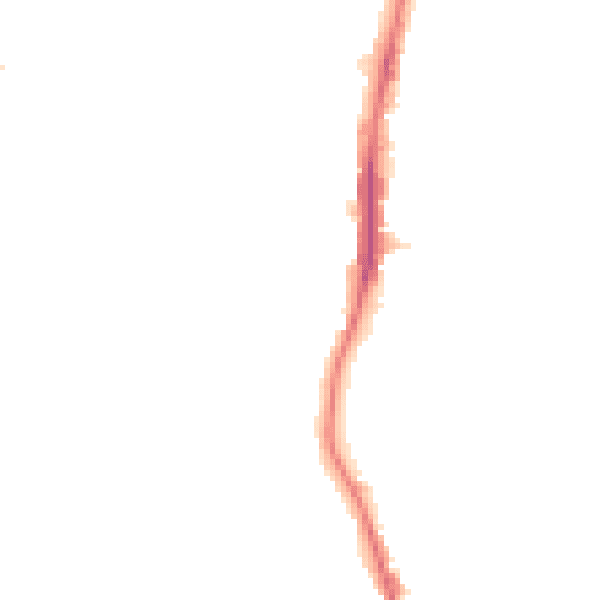 Night-time road noise heatmap for EN3 5AA