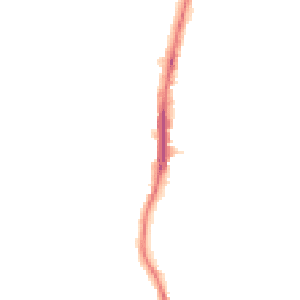 Night-time road noise heatmap for EN3 5BB