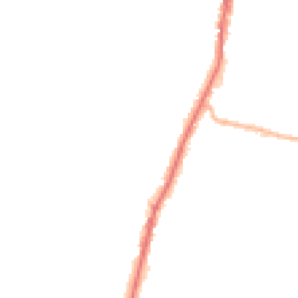 Night-time road noise heatmap for EN3 5QD