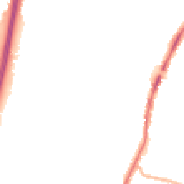 Night-time road noise heatmap for EN3 5RP