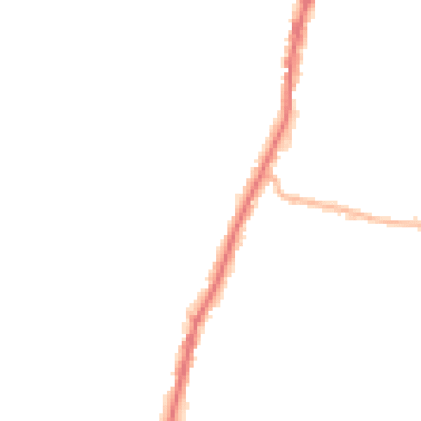 Night-time road noise heatmap for EN3 5SJ