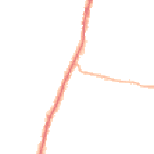 Night-time road noise heatmap for EN3 5UU