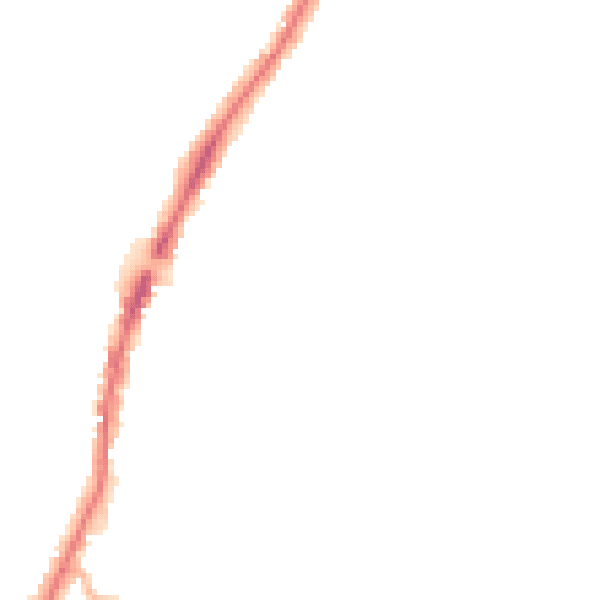 Night-time road noise heatmap for EN3 6AG