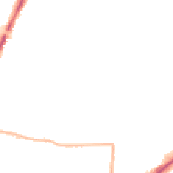 Night-time road noise heatmap for EN3 6AX