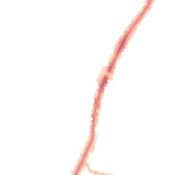 Night-time road noise heatmap for EN3 6PD