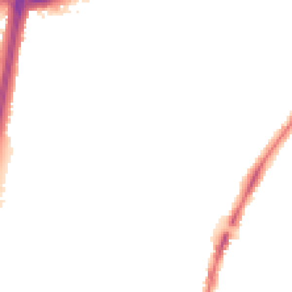 Night-time road noise heatmap for EN3 6QT