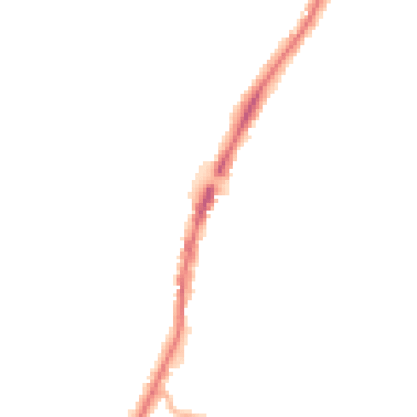 Night-time road noise heatmap for EN3 6UP