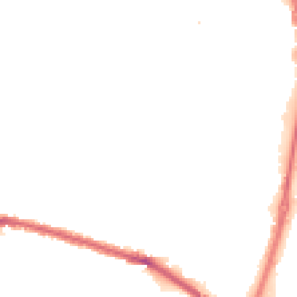 Night-time road noise heatmap for EN3 7EG