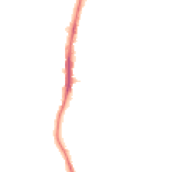 Night-time road noise heatmap for EN3 7JT