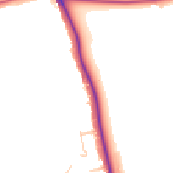 Daytime road noise heatmap for EN4 0AW