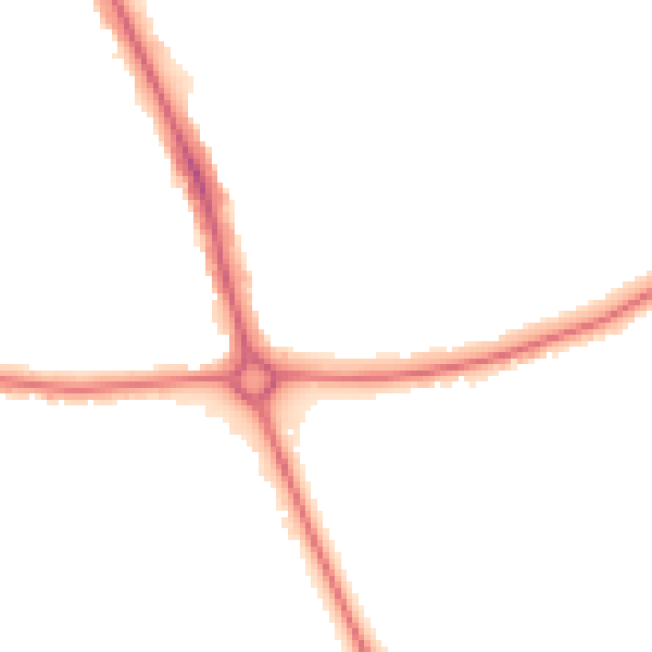 Night-time road noise heatmap for EN4 0BG