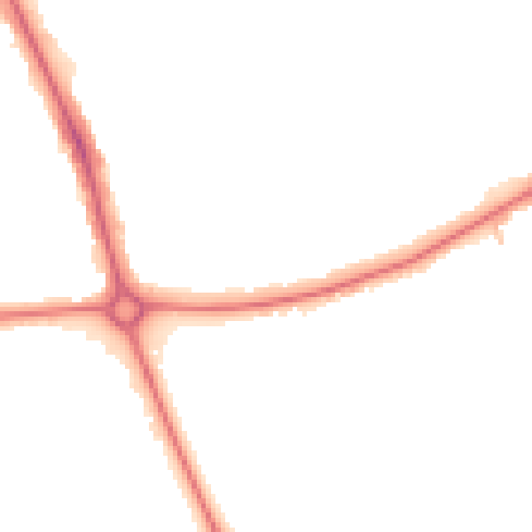 Night-time road noise heatmap for EN4 0BH