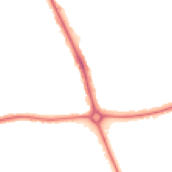 Night-time road noise heatmap for EN4 0DF