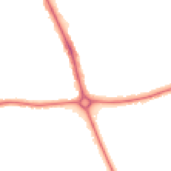 Night-time road noise heatmap for EN4 0DQ