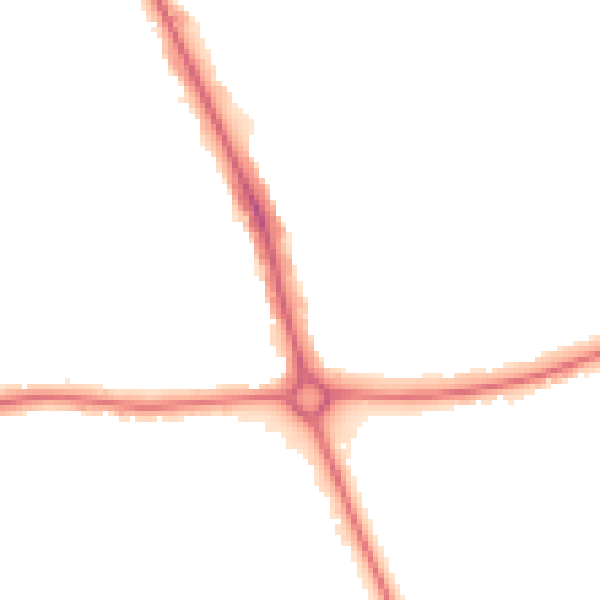 Night-time road noise heatmap for EN4 0DU