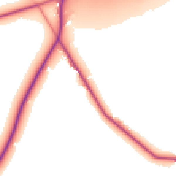 Daytime road noise heatmap for EN4 0PJ