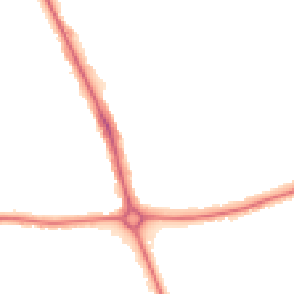 Night-time road noise heatmap for EN4 0QN