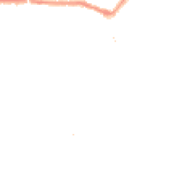 Night-time road noise heatmap for EN4 8HA