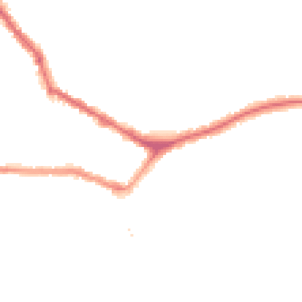 Night-time road noise heatmap for EN4 8HQ