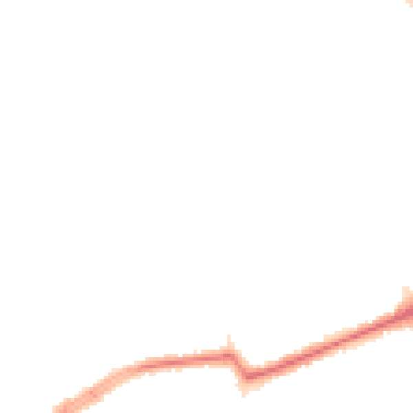 Night-time road noise heatmap for EN4 8JP