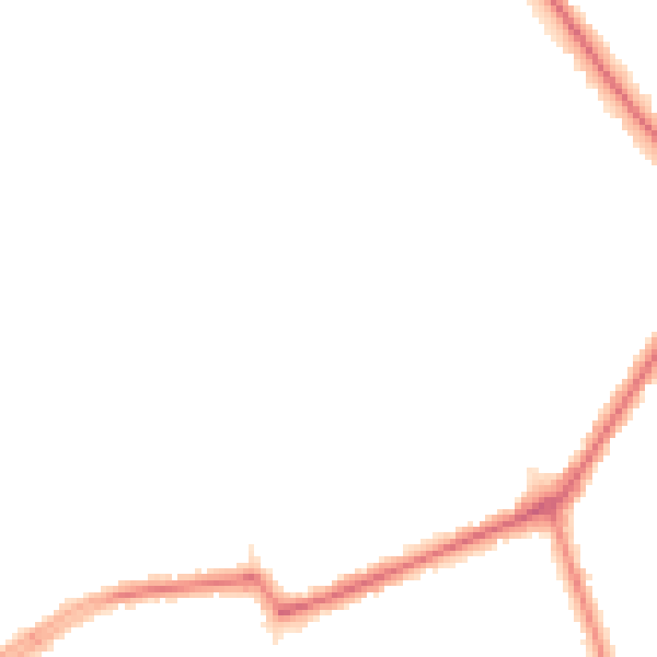 Night-time road noise heatmap for EN4 8JX