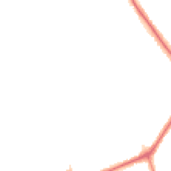 Night-time road noise heatmap for EN4 8LG