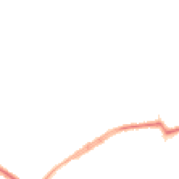 Night-time road noise heatmap for EN4 8NE