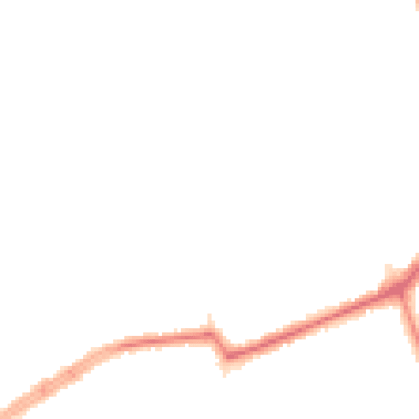 Night-time road noise heatmap for EN4 8PE