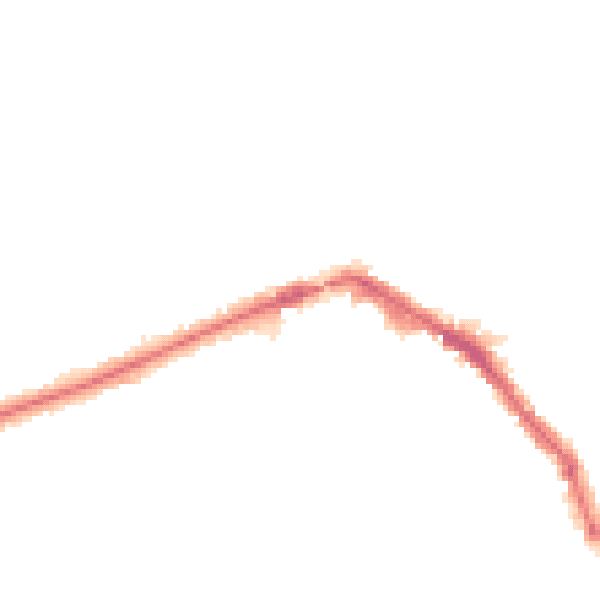Night-time road noise heatmap for EN4 8RW