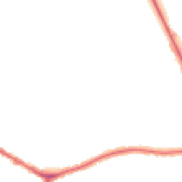 Night-time road noise heatmap for EN4 9EX