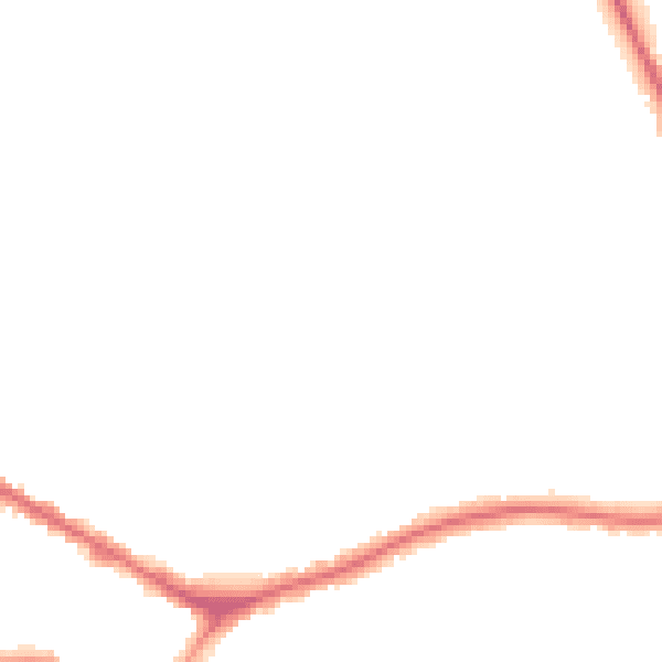 Night-time road noise heatmap for EN4 9EZ