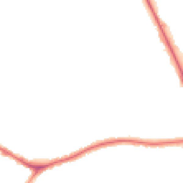 Night-time road noise heatmap for EN4 9JX