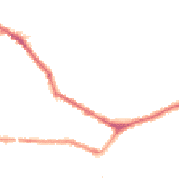 Night-time road noise heatmap for EN4 9RP