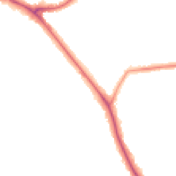 Night-time road noise heatmap for EN5 1AY