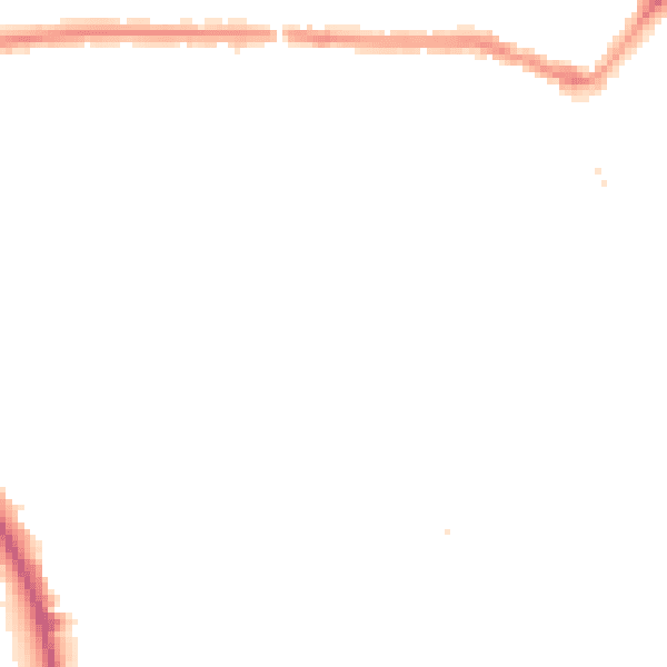 Night-time road noise heatmap for EN5 1BU