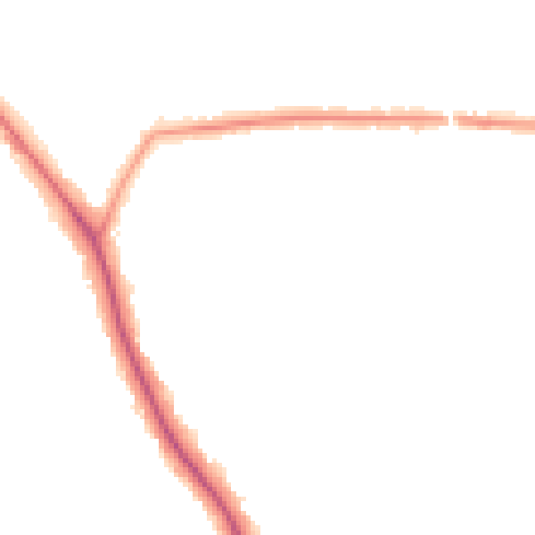 Night-time road noise heatmap for EN5 1DA