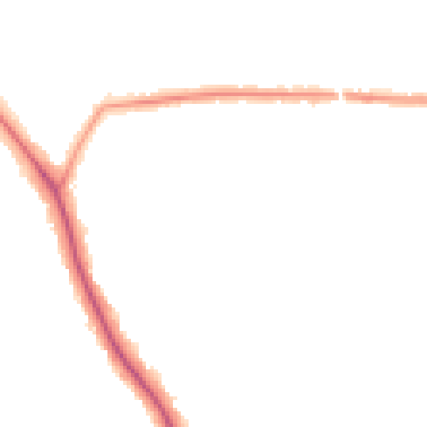 Night-time road noise heatmap for EN5 1DD