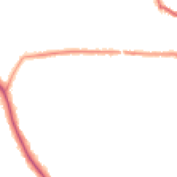 Night-time road noise heatmap for EN5 1DE