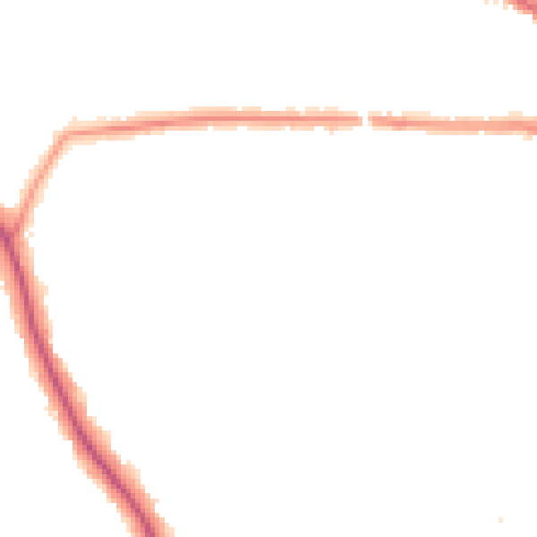 Night-time road noise heatmap for EN5 1DG
