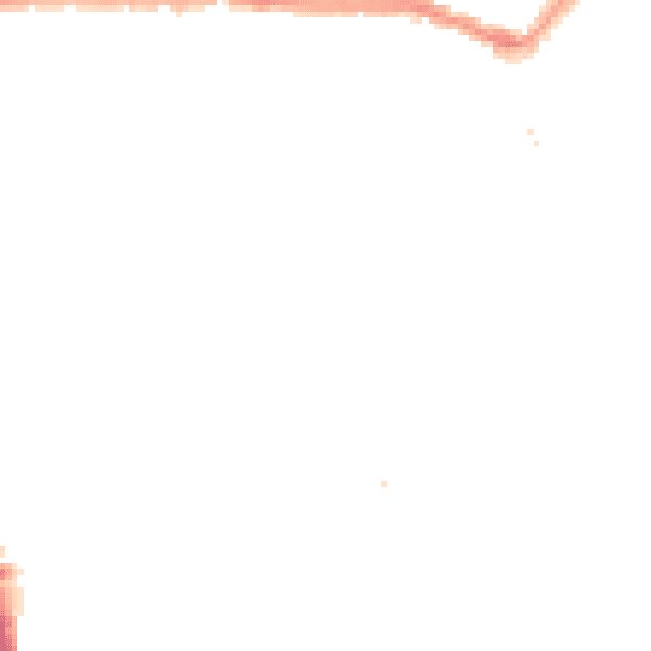 Night-time road noise heatmap for EN5 1DN