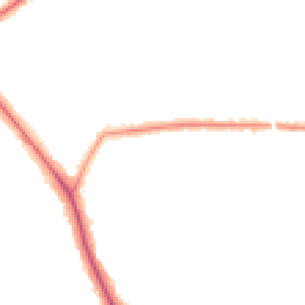 Night-time road noise heatmap for EN5 1DU