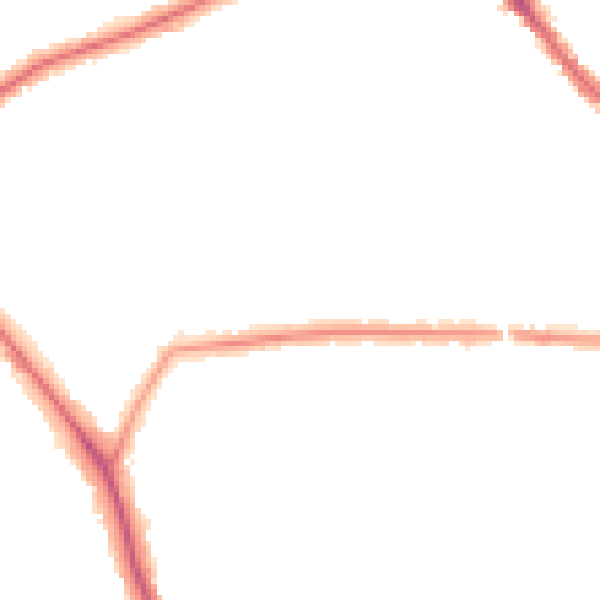 Night-time road noise heatmap for EN5 1NE