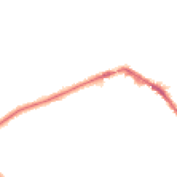 Night-time road noise heatmap for EN5 1QJ